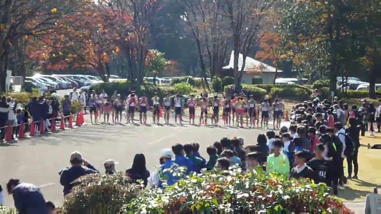 県駅伝競走大会スタート